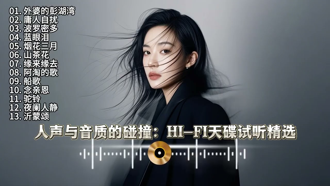 人声与音质的碰撞：HI FI天碟试听精选   高解析HIFI 无损音乐 发烧人声  #HiVi试音#经典老歌  #车载音乐 #用心聆听嵌入灵魂的音符  #经典老歌#车载音乐#伤感音乐汇#用心聆听音乐的