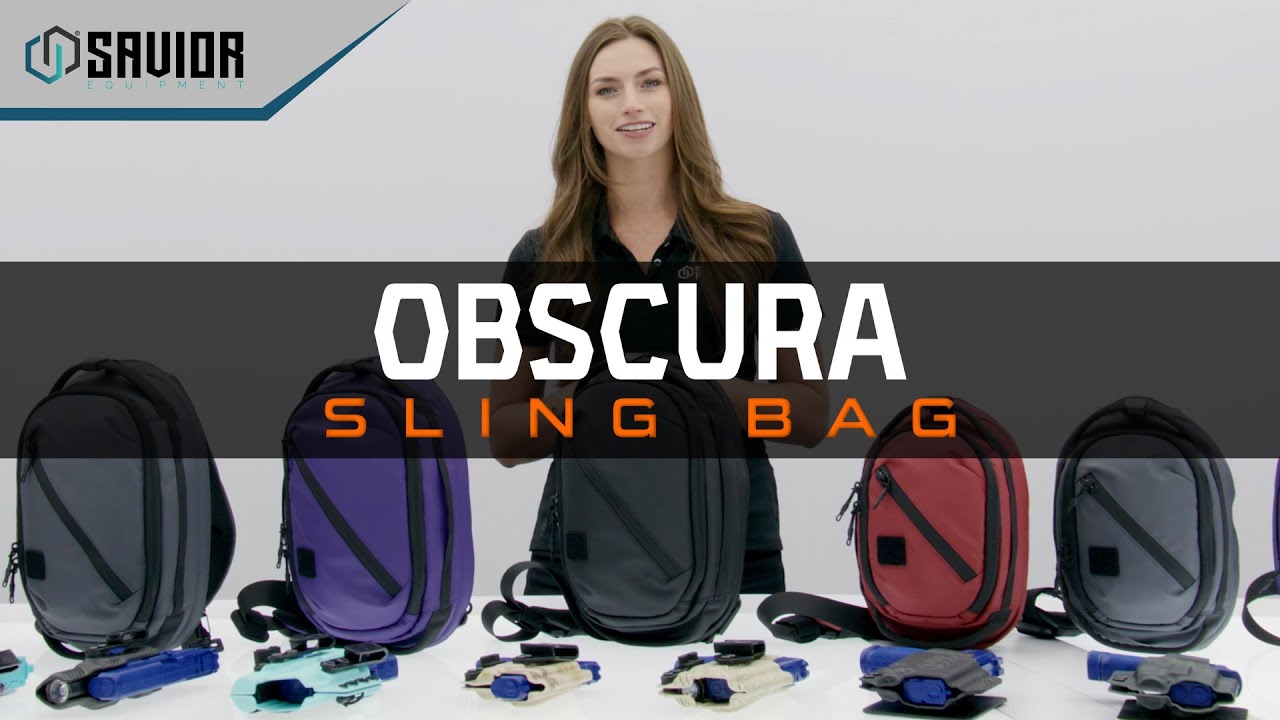 NEW 2026 Savior Equipment Release: Obscura CCW Sling Bag