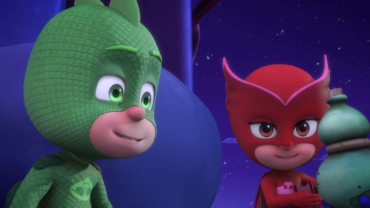 Gekko Vs. the Splatcano & More! | PJ Masks Season 2 | DOUBLE EPISODE | Cartoon for kids