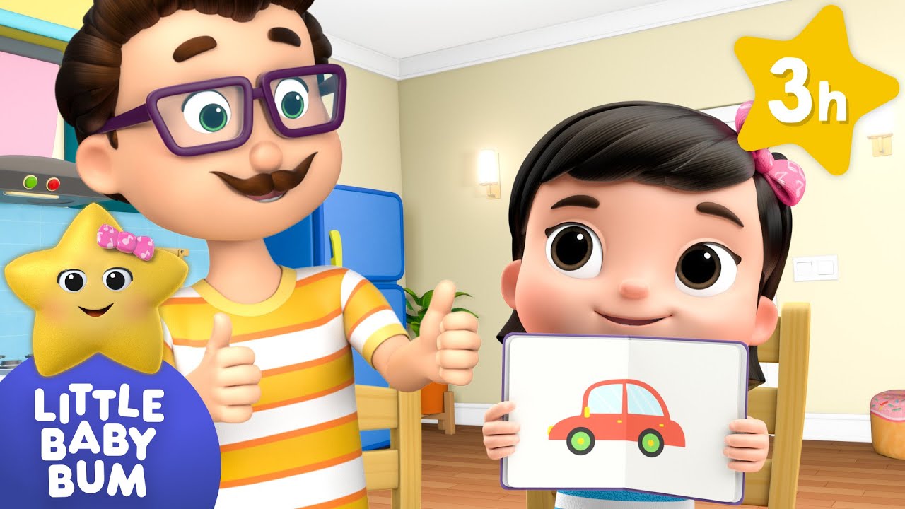 Mia & Daddy's Playful Dinner Adventure | LittleBabyBum 3 HRS | Moonbug Kids - Cartoons & Toys