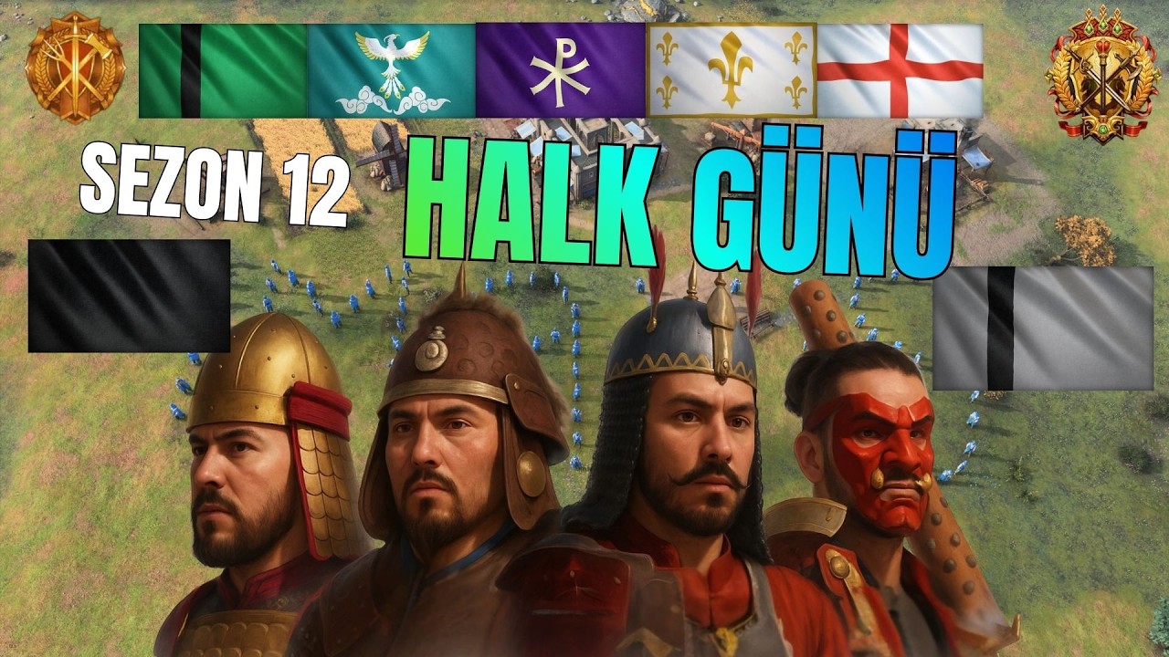 Ramazanda HALK GÜNÜ: Zafer Getiren Türk Oyuncular | Age of Empires IV ​