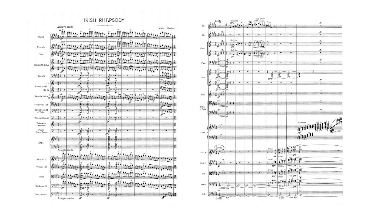 Victor Herbert – Irish Rhapsody
