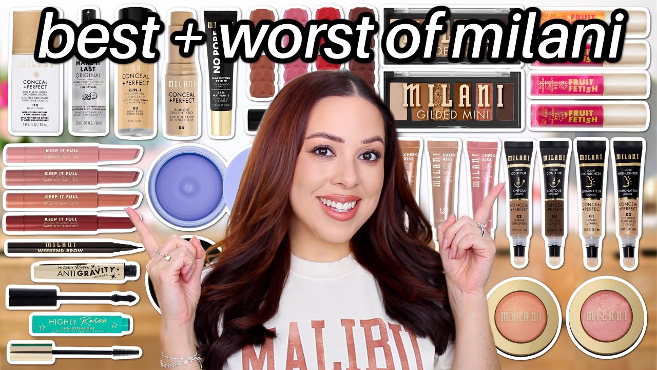 Best and Worst Milani Makeup (what’s *truly* worth trying in 2025)