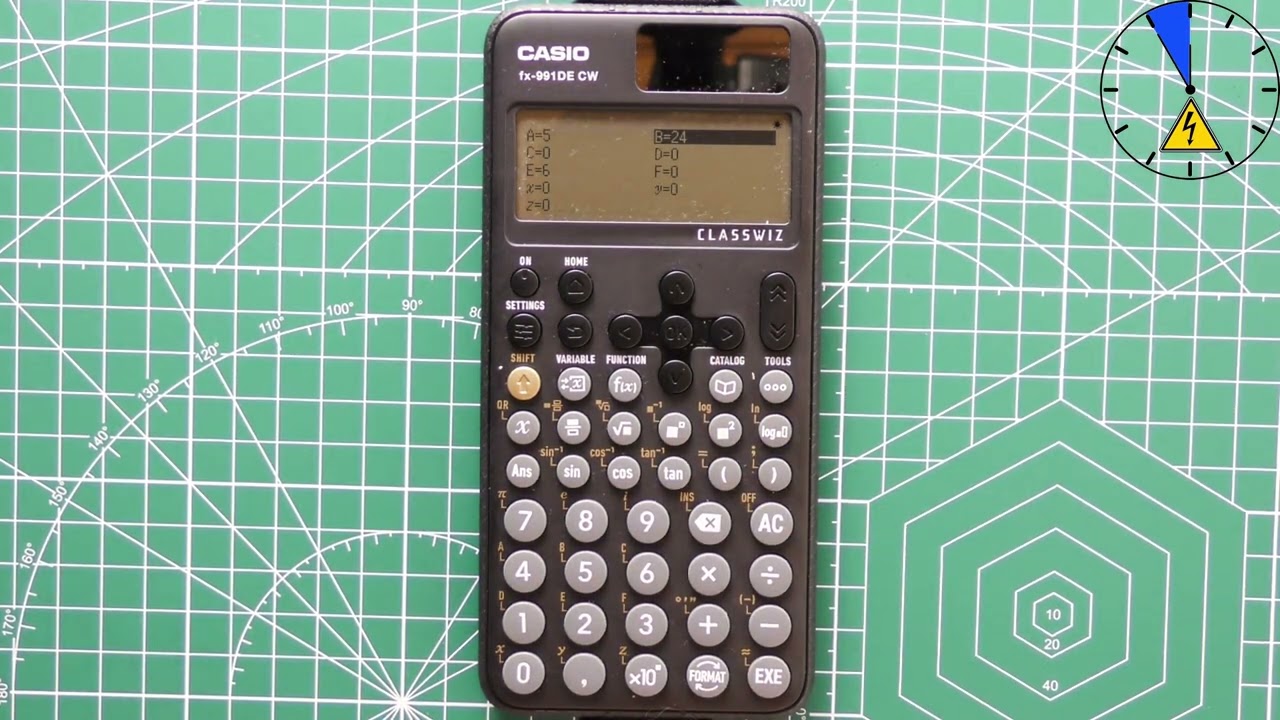 Variablen abspeichern Casio fx991 DE CW