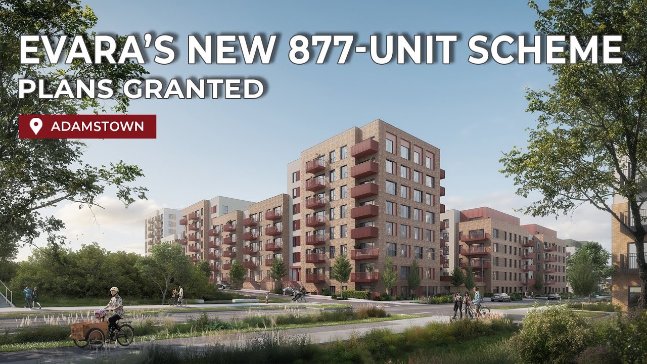 Project News! Plans granted for Evara’s new 877-unit residential development in Adamstown