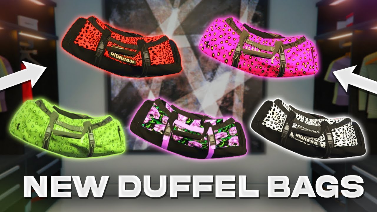 Easiest Way To Get ALL NEW Duffel Bags In GTA 5 Online 1.52! (Bigness Duffel Bags Glitch)