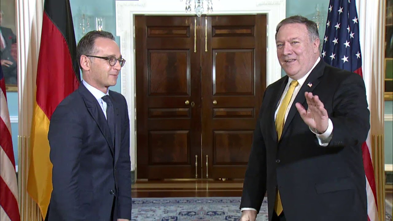 Secretary Pompeo Meets with German Foreign Minister Heiko Maas
