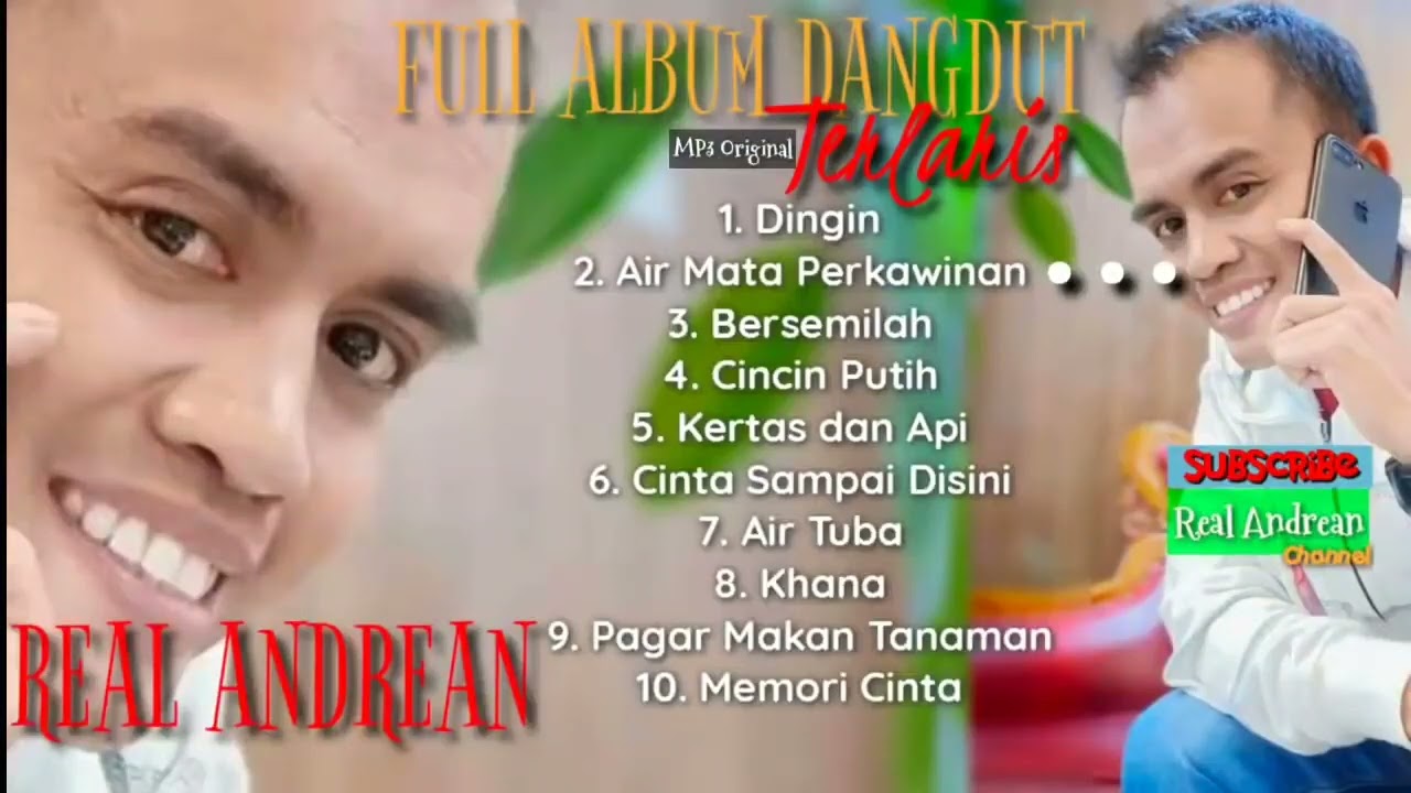 THE BEST OF DANGDUT TERLARIS  REAL ANDREAN DANGDUT  REMIX NONSTOP TERBARU