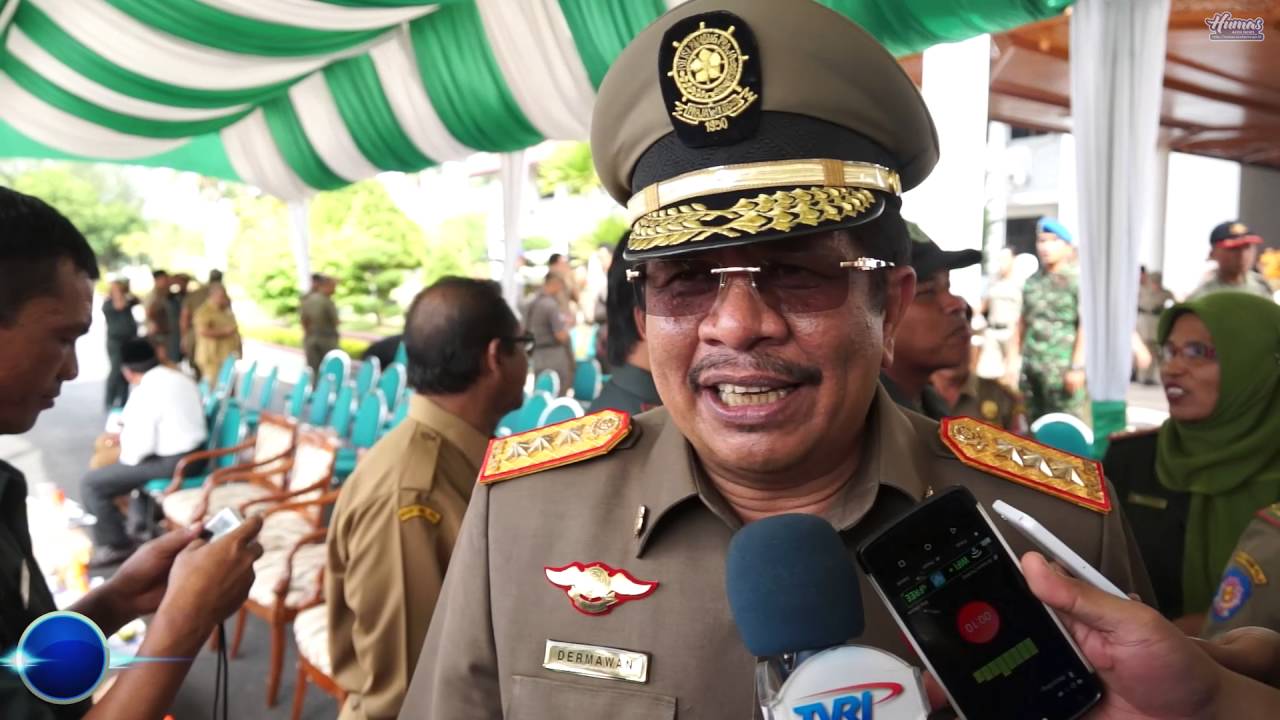 SEKDA ACEH PIMPIN PERINGATAN HUT SATPOL PP KE 66 DAN WH KE 13