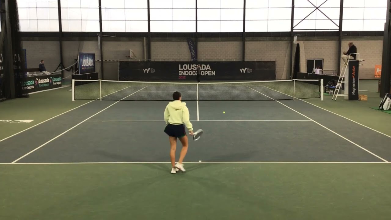 Sarah Iliev [Q] - Valentina Ryser [3] (W15 Lousada 2022 II SF)