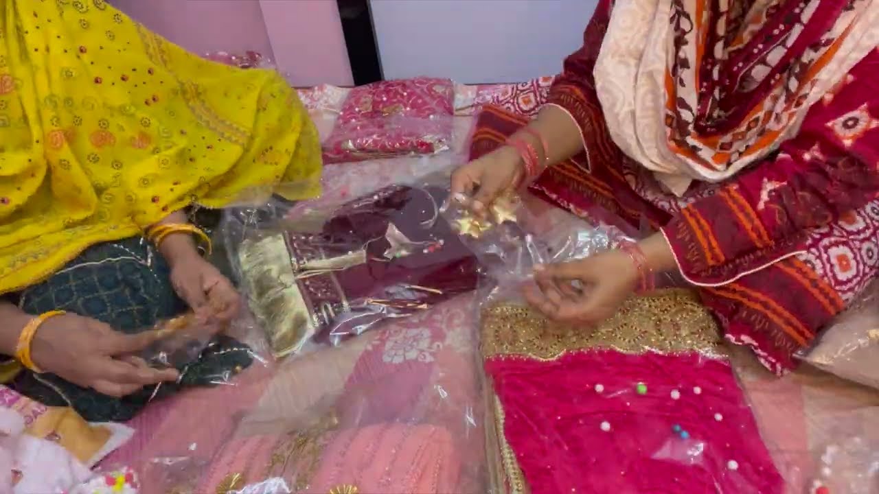 Dulhan ke daala ki packing |Indian Muslim wedding preparations