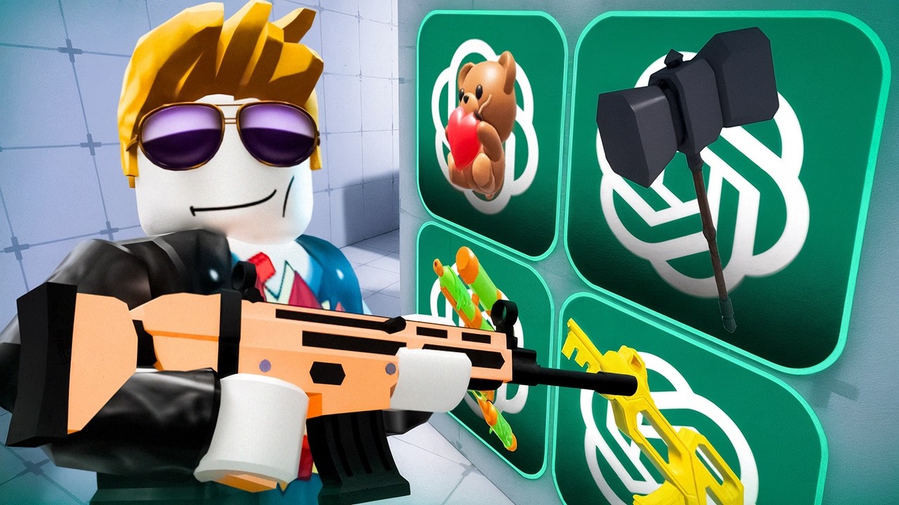НЕЙРОСЕТЬ УПРАВЛЯЕТ МНОЙ В RIVALS! (Roblox Rivals)