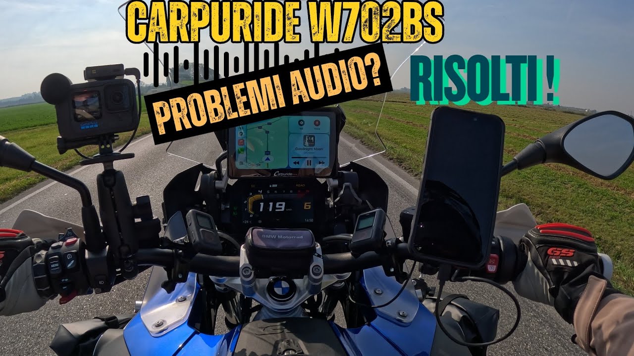 Problemi Audio sul Carpuride W702BS?? Puoi risolvere così