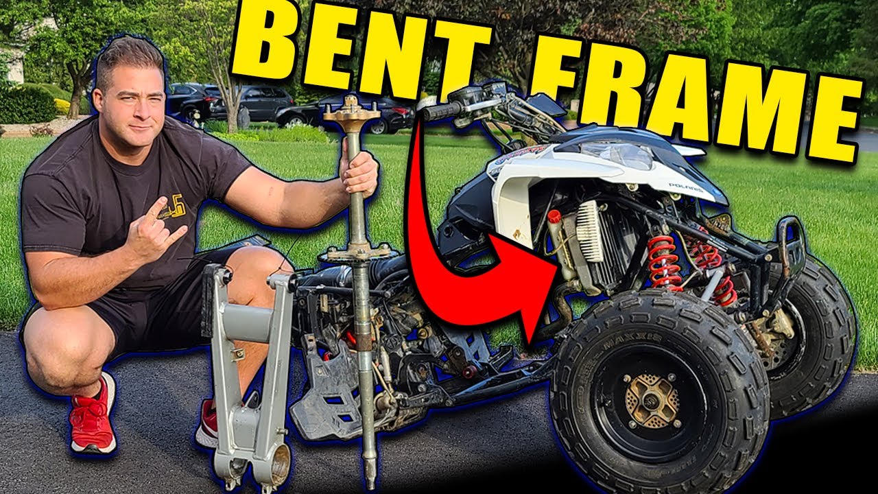 This Frame is JACKED! (I Fix it) Repair and NEW Bearings! $500 Predator
