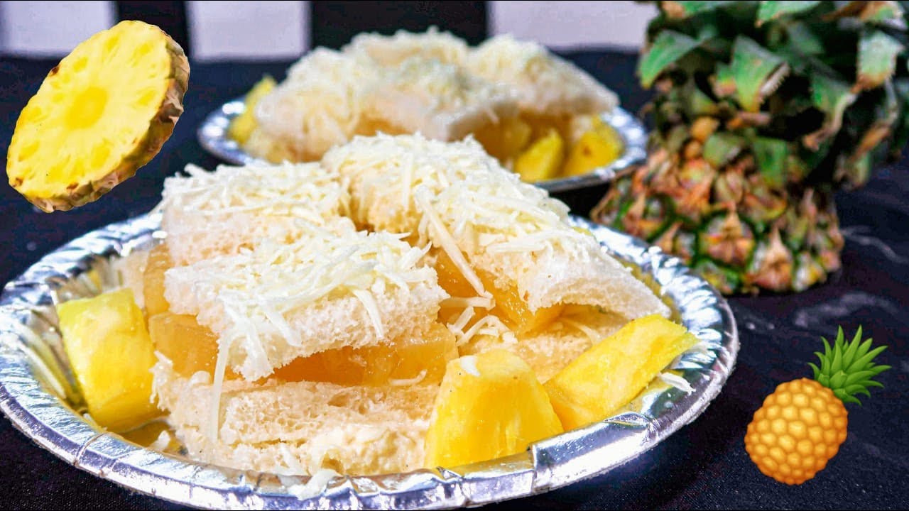 Pineapple Sandwich Instant Recipe | MANEK CHOWK Street Food | No Fire | Cooking Paaji