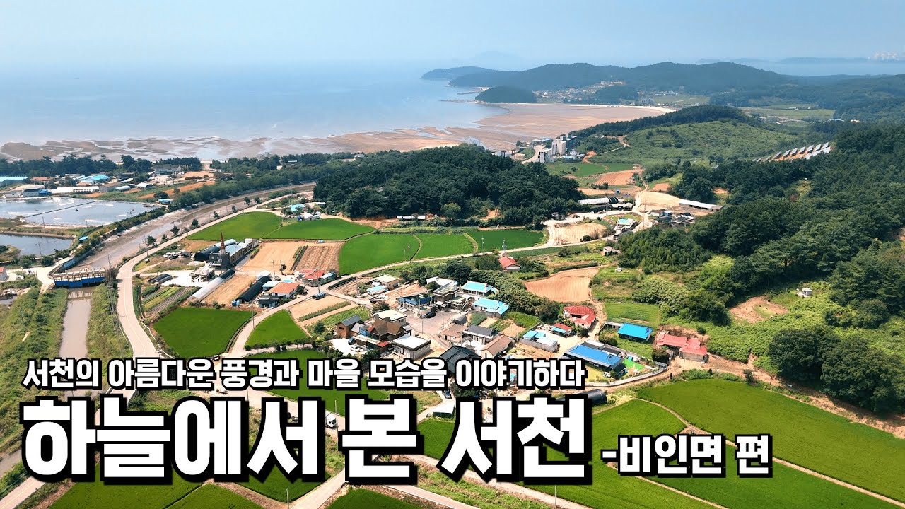 하늘에서 본 서천_비인면편