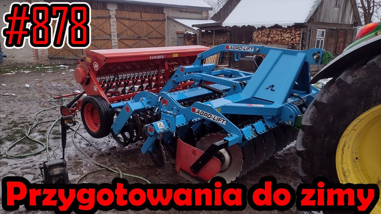 Czyszczenie zestawu siewnego i przygotowania do zimy #878