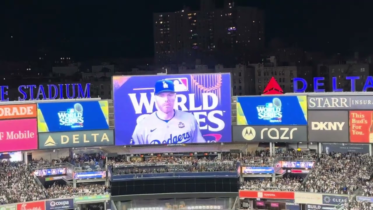 2024 MLB World Series Game 3 。Los Angeles Dodgers Starting Lineups