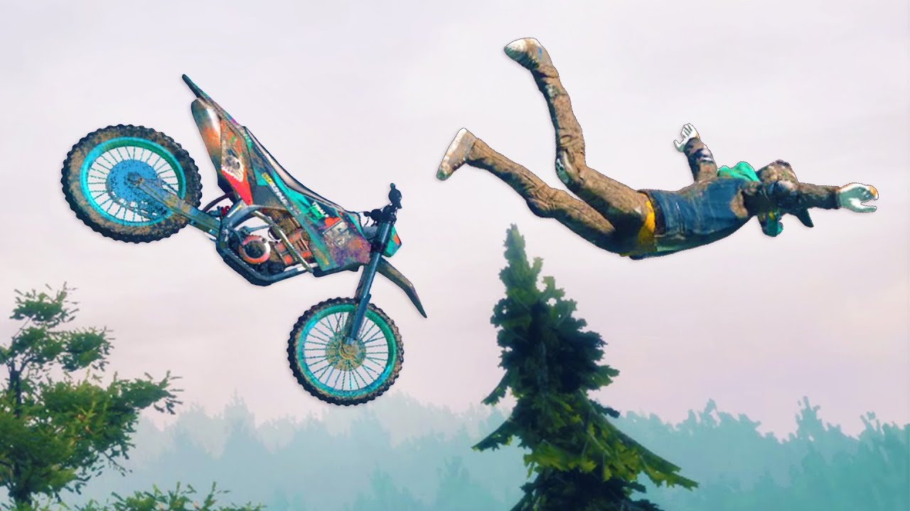 Trials Rising: Катапультирование Рэгдоллов и Аварии - Серия 1