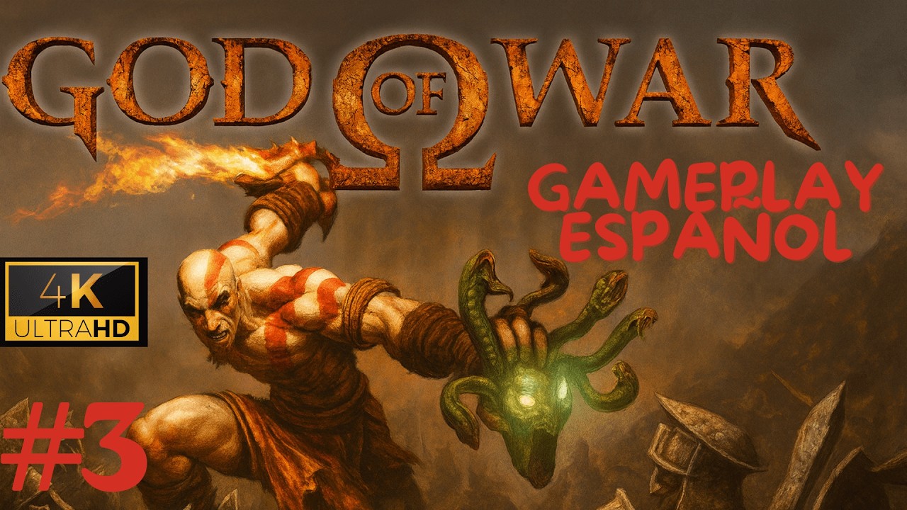 #3 ¿Sigue siendo el MEJOR de la saga? GOD OF WAR en 4K (PS2)