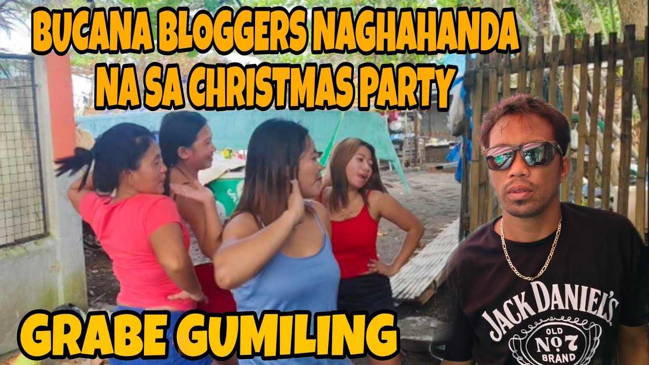 PAGHAHANDA SA CHRISTMAS PARTY NG SOWEIRD FAMILY/BUCANA BLOGGERS TUDO HATAW 