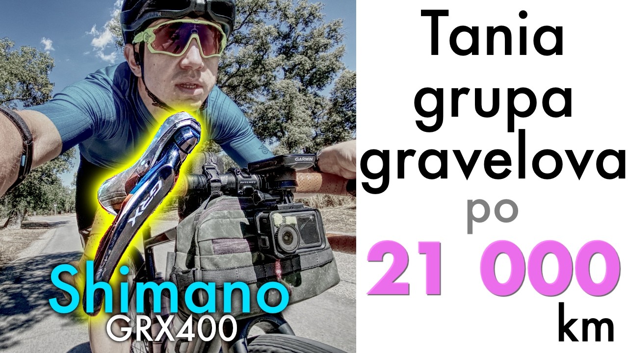 21 000 km z Shimano GRX400 - co poszło nie tak? TANIA grupa gravelowa warta zakupu?