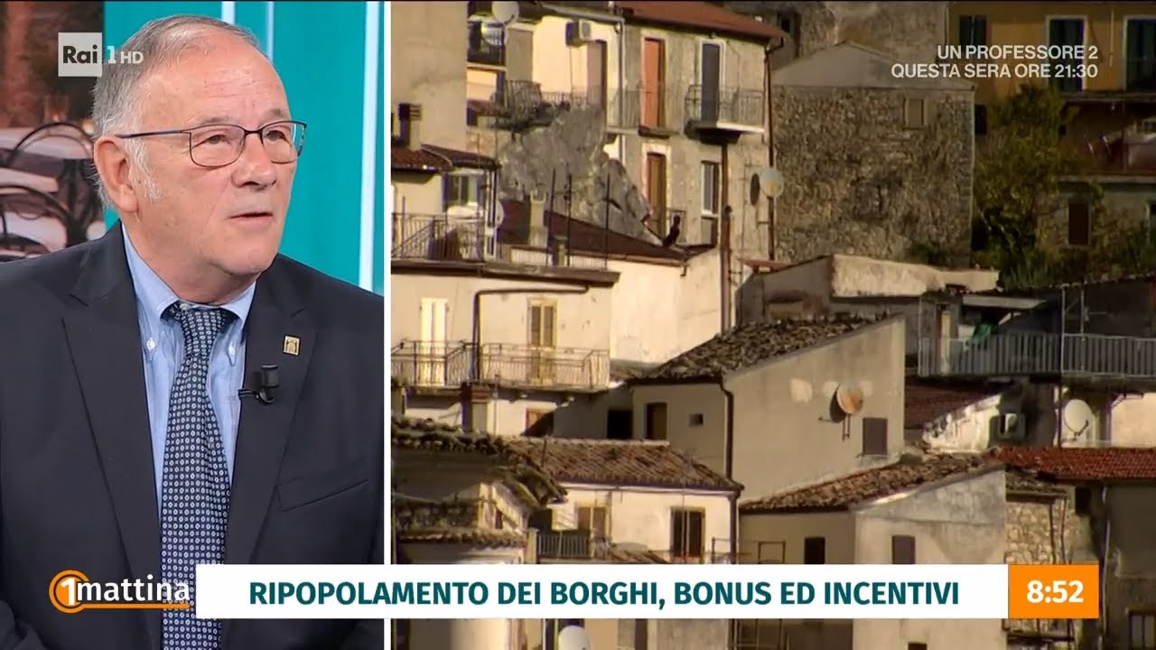 Il ripopolamento dei borghi - Unomattina - 30/11/2023