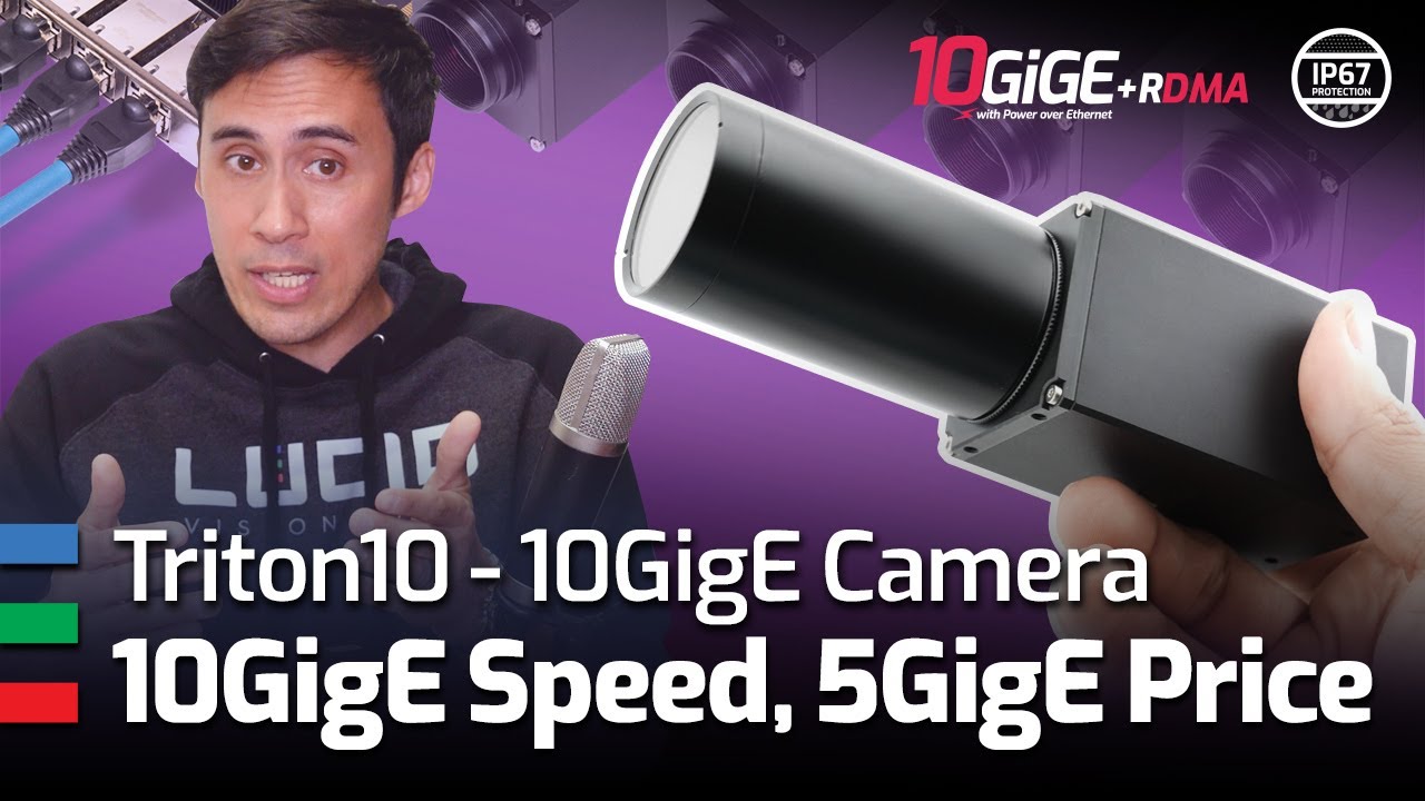 Скорость 10GigE, цена 5GigE: обзор камеры Triton10 RDMA (IP67 + RDMA)