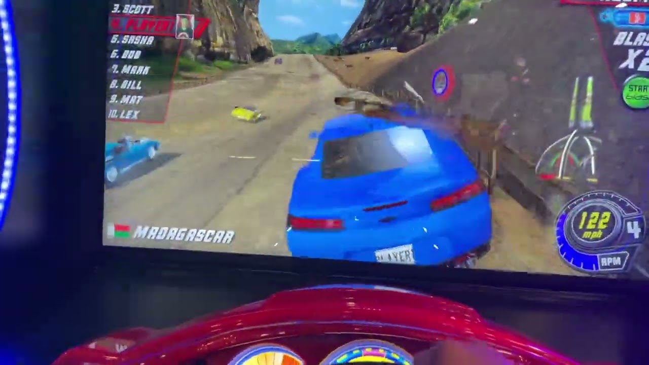 Cruis'n blast arcade Madagascar