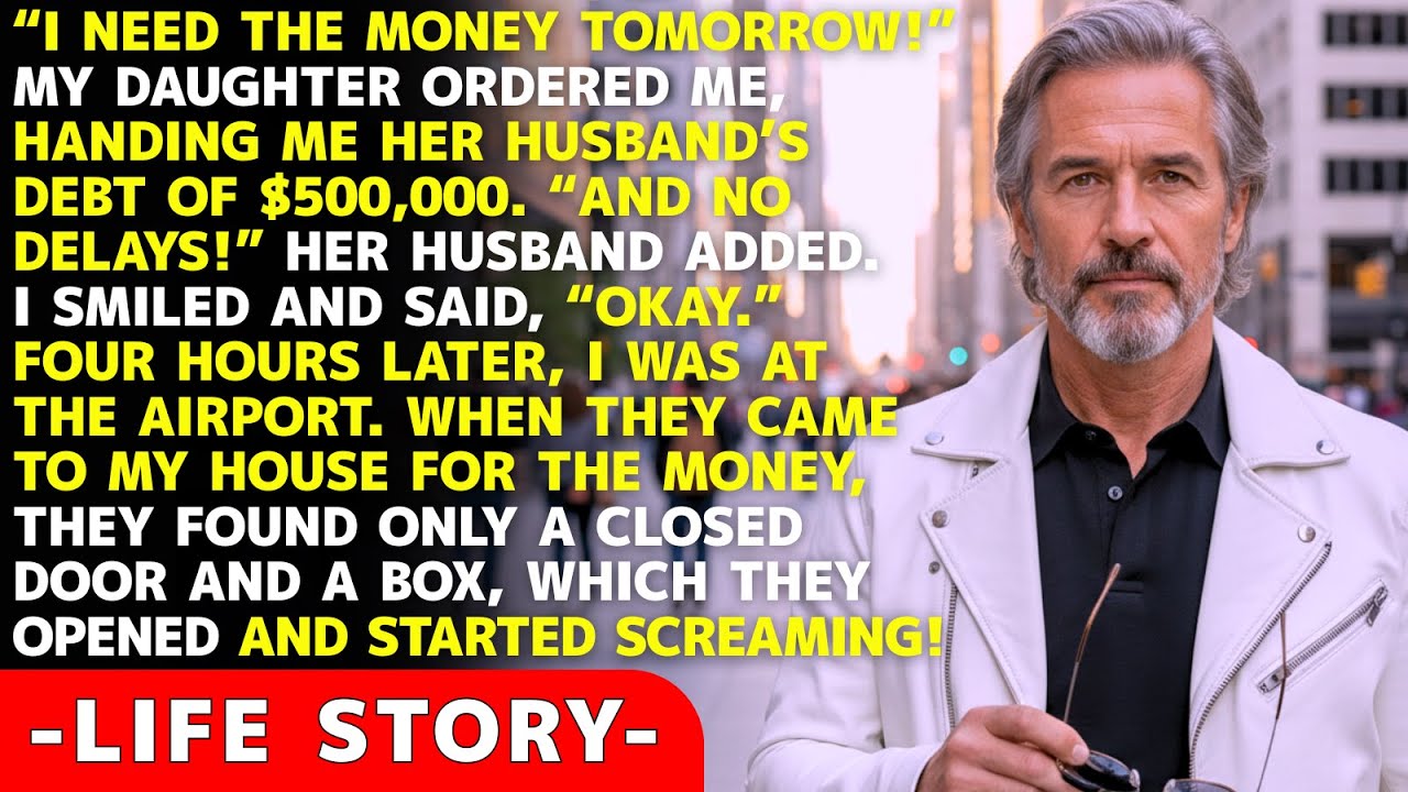 My Daughter Demanded That I Pay Her Husband's Debt — So I Vanished Without Saying a Word
