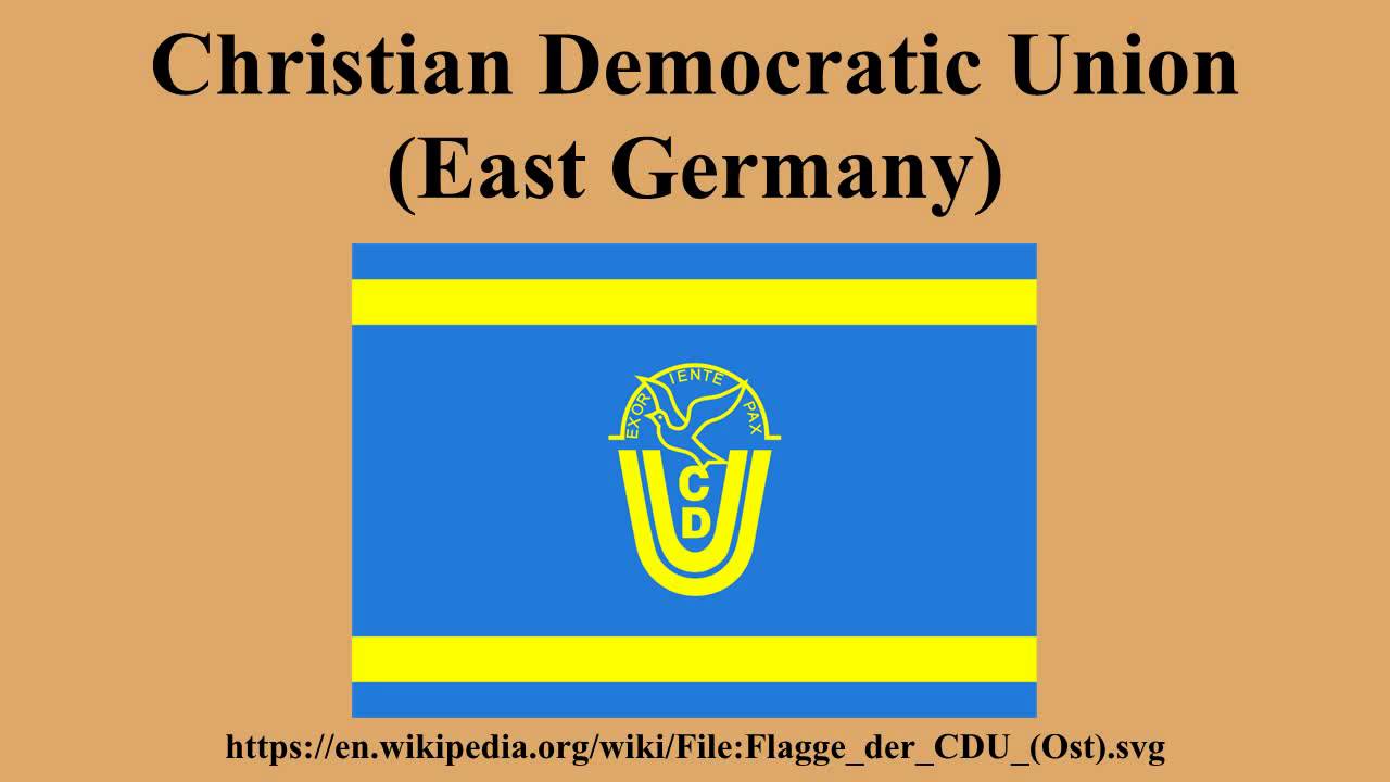Christian Democratic Union (East Germany)