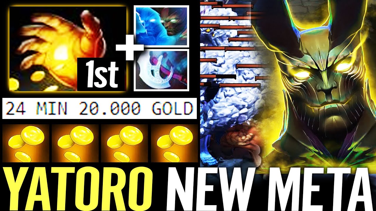 🔥 YATORO Terrorbalde MIDAS 1st Item —  24 Min 20.000 Gold 100% NEW META Fast Farm Dota 2 Pro
