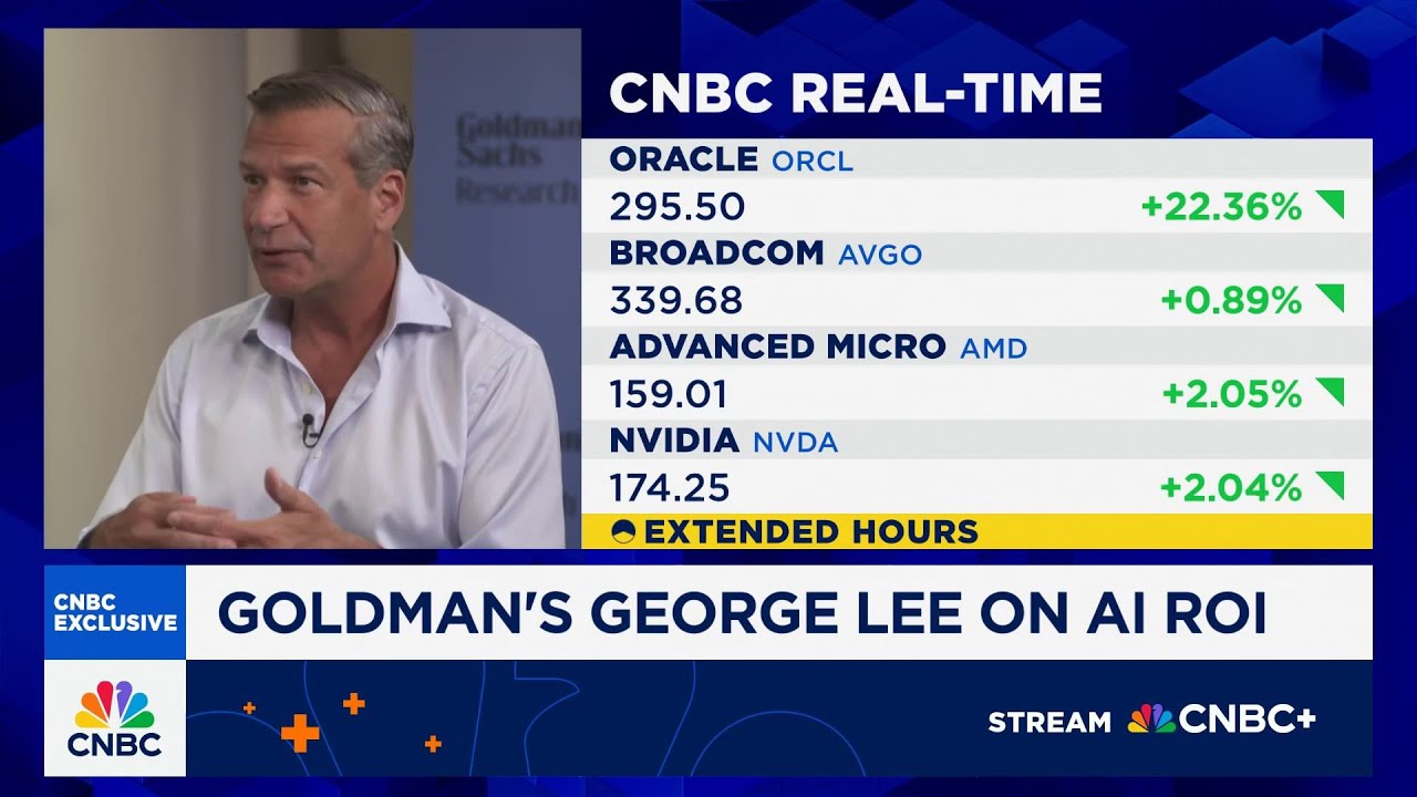 Energy is a principle constraint on the ability to build out AI infrastructure: Goldman Sachs' Lee