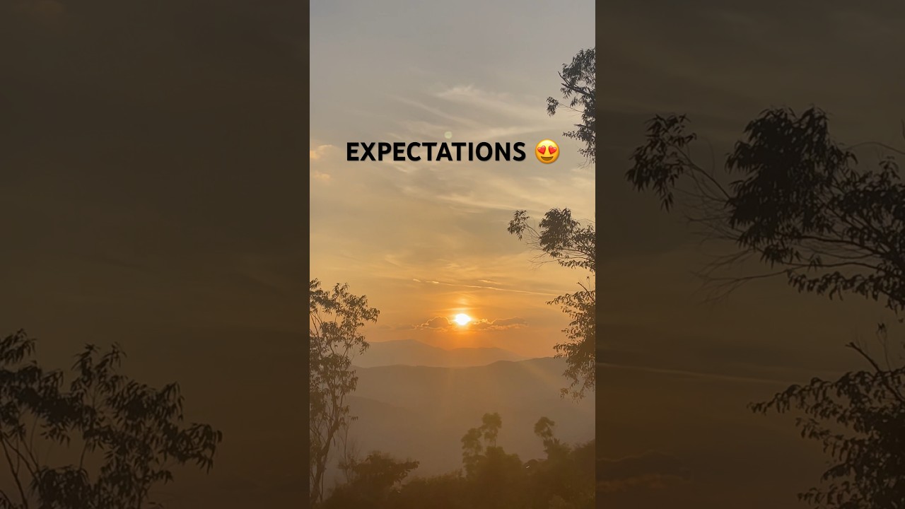 EXPECTATIONS vs REALITY at Raja&rsquo;s seat, Madikeri Coorg 🥹😍😂 #shorts #ytshorts #viral #trending
