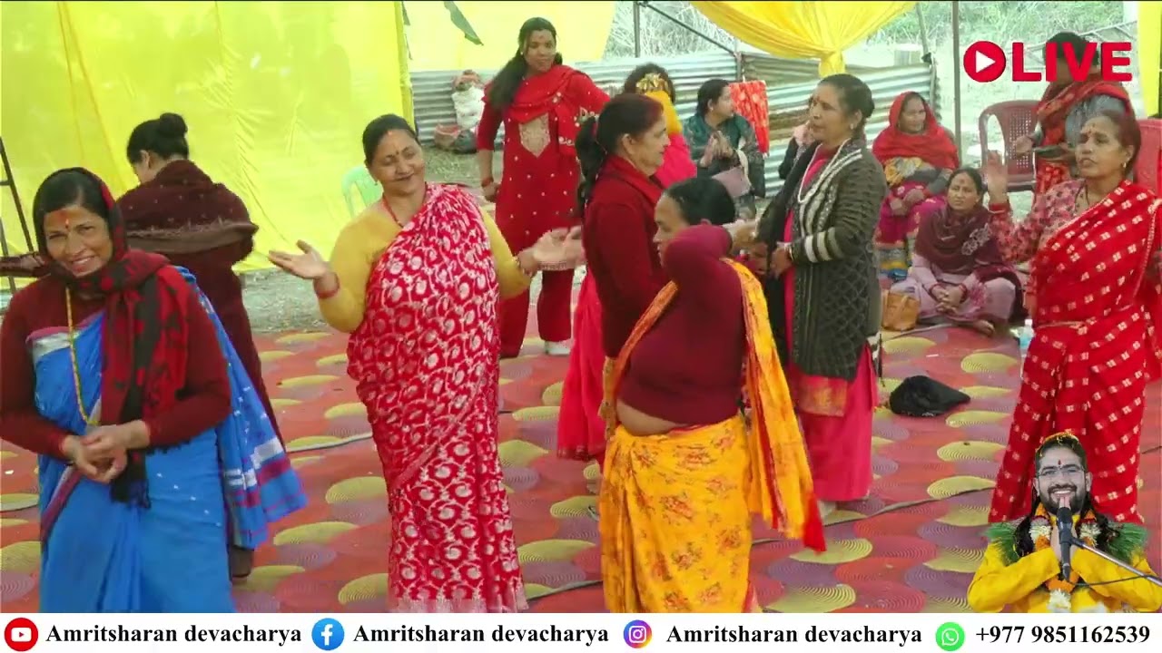 Day 5 श्रीमद् देवी भागवत नवाह ज्ञान महायज्ञ २०८२ माघ २६ देखि फाल्गुन ५ घोराही १० नारायणपुर #live