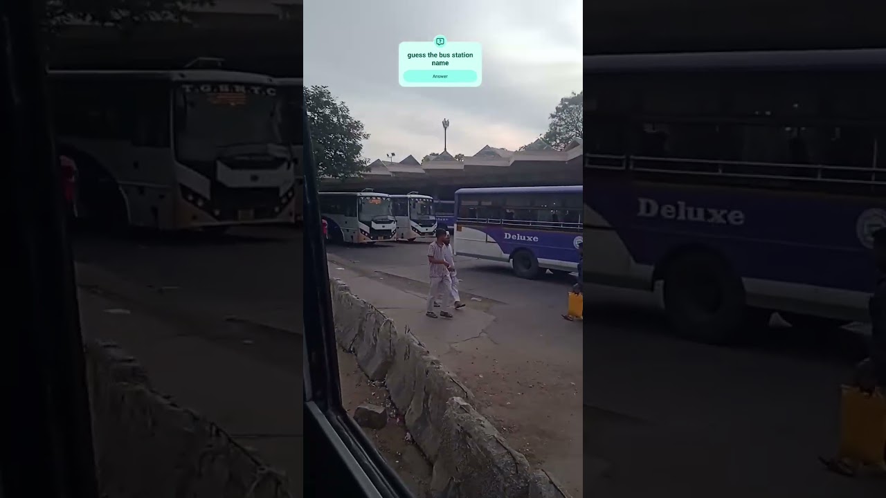Tgsrtc and Apsrtc buses