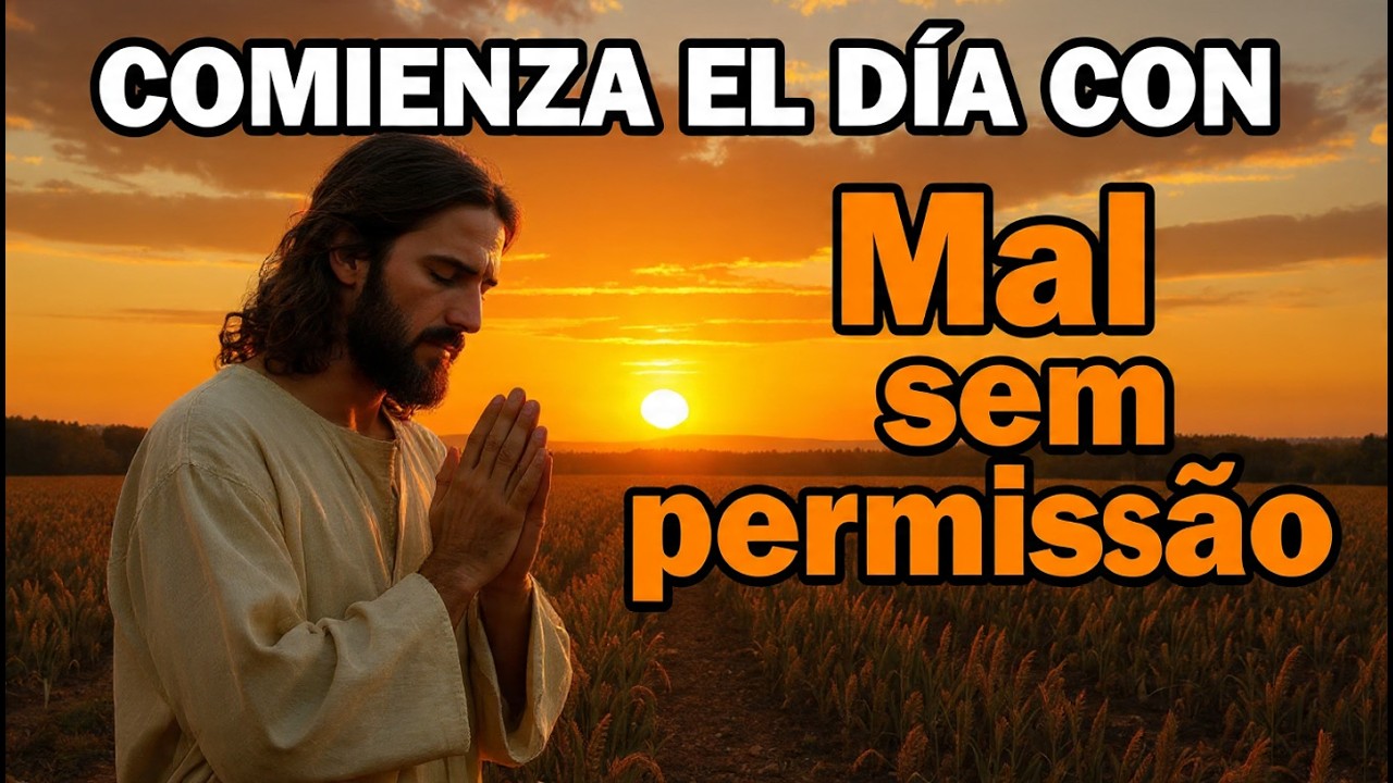 HOY El Mal No Tiene Permiso Sobre Tu Vida | Oración de la Mañana