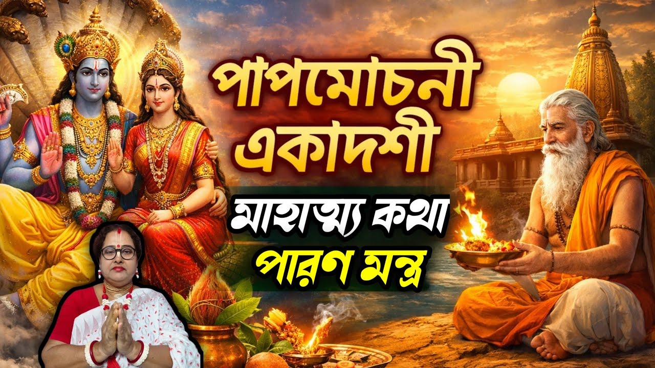 🔥 পাপমোচনী একাদশী এই মাহাত্ম্য কথা শুনলে মুক্তি পাবে পাপ! জানুন পারণের আসল মন্ত্র