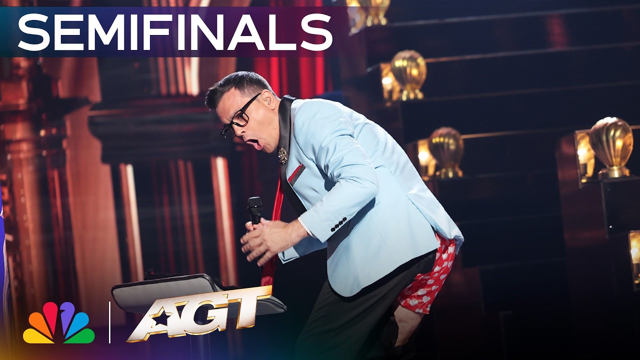 Cesar Dias Has a WARDROBE MALFUNCTION Mid-Performance! | Semifinals | AGT 2026