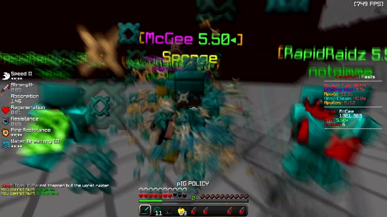 WC VS MCGEE (60 POTTED W/ COMMS)