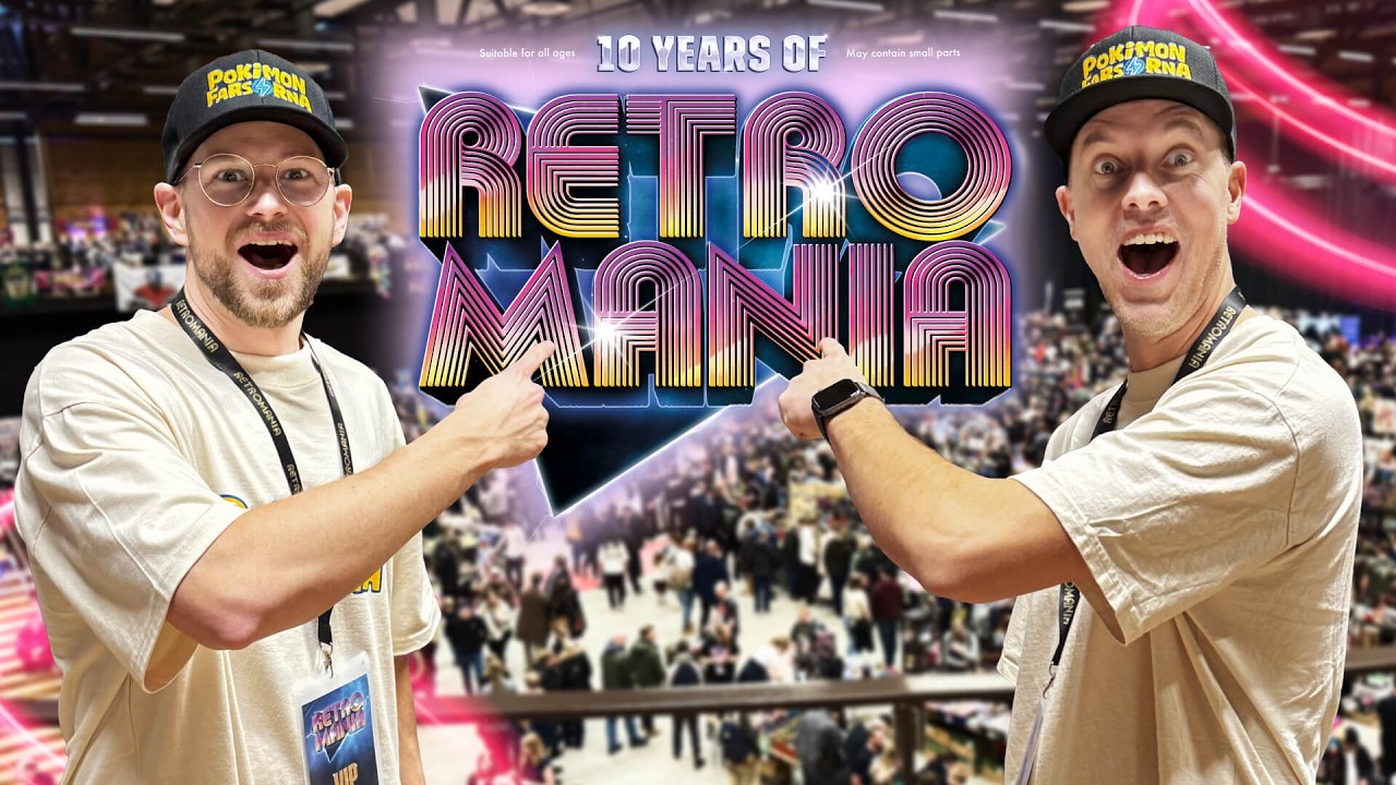 Vi FYNDAR Pokémonkort på Retromania Örebro!