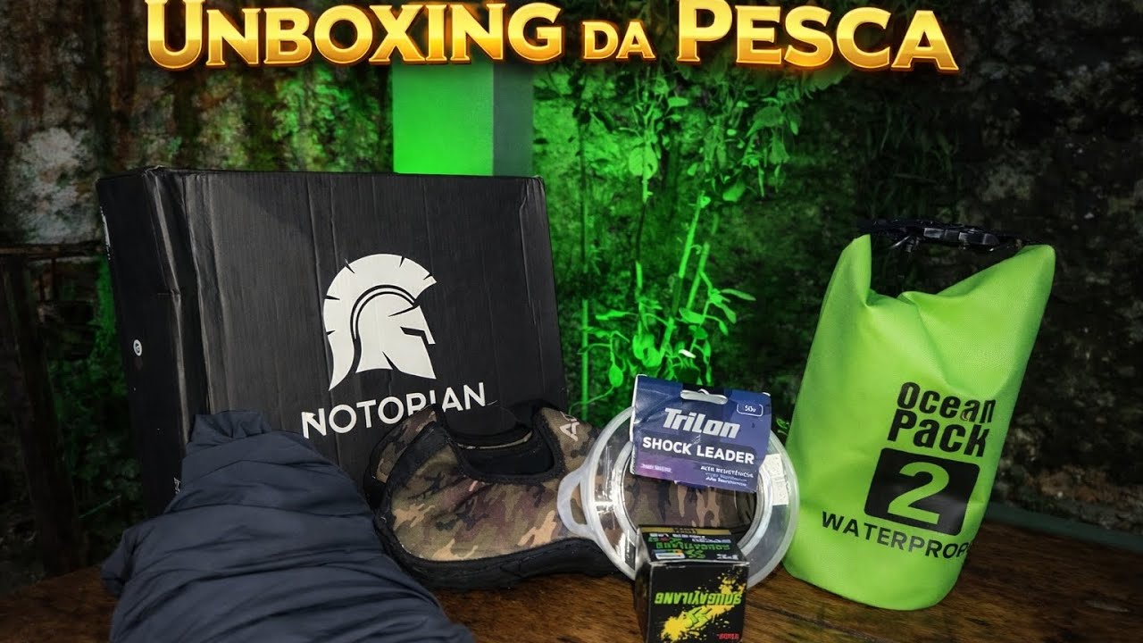 Unboxing da Pesca: Preparado pra Próxima Pescaria