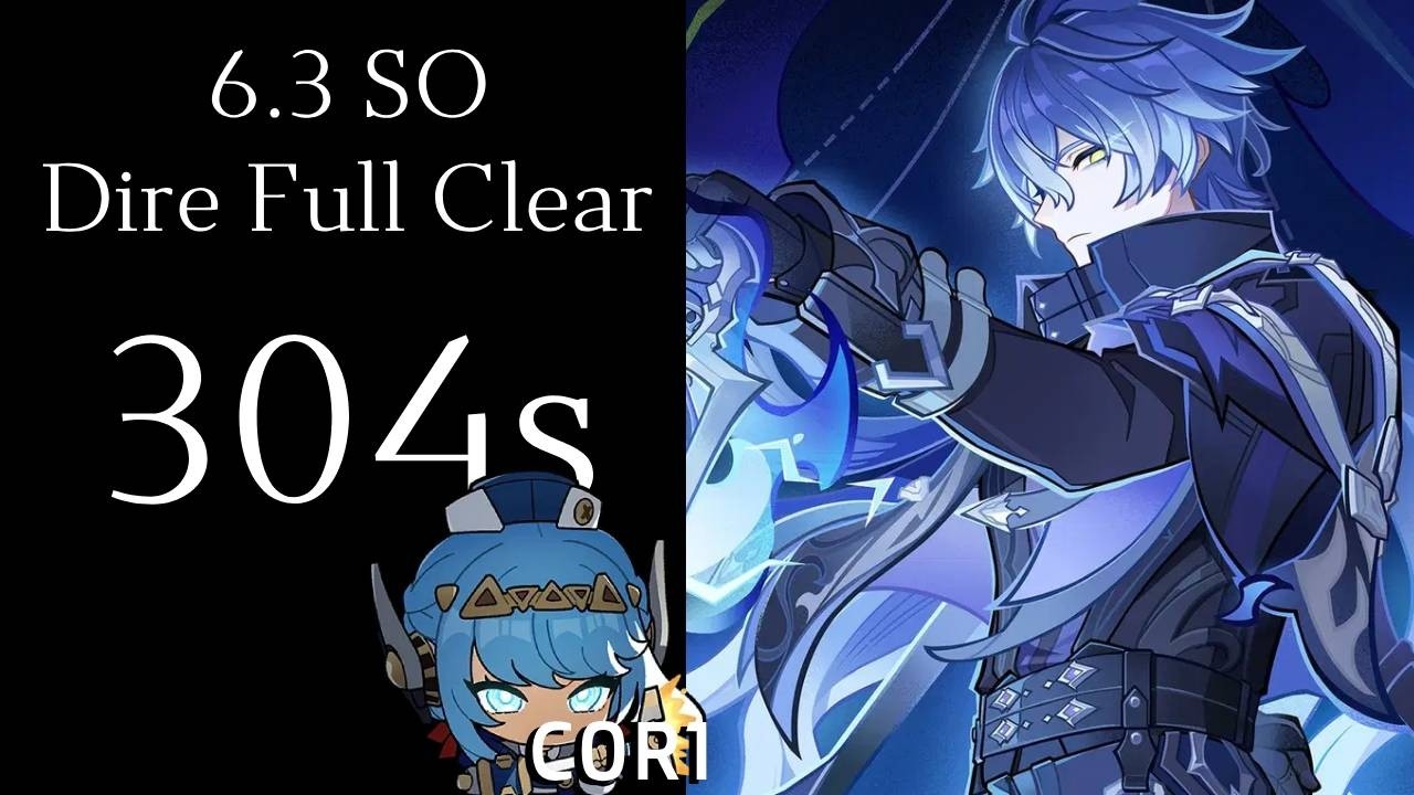 6.3 Stygian Onslaught: C0R0 Flins Dire Full Clear (4 Cost)