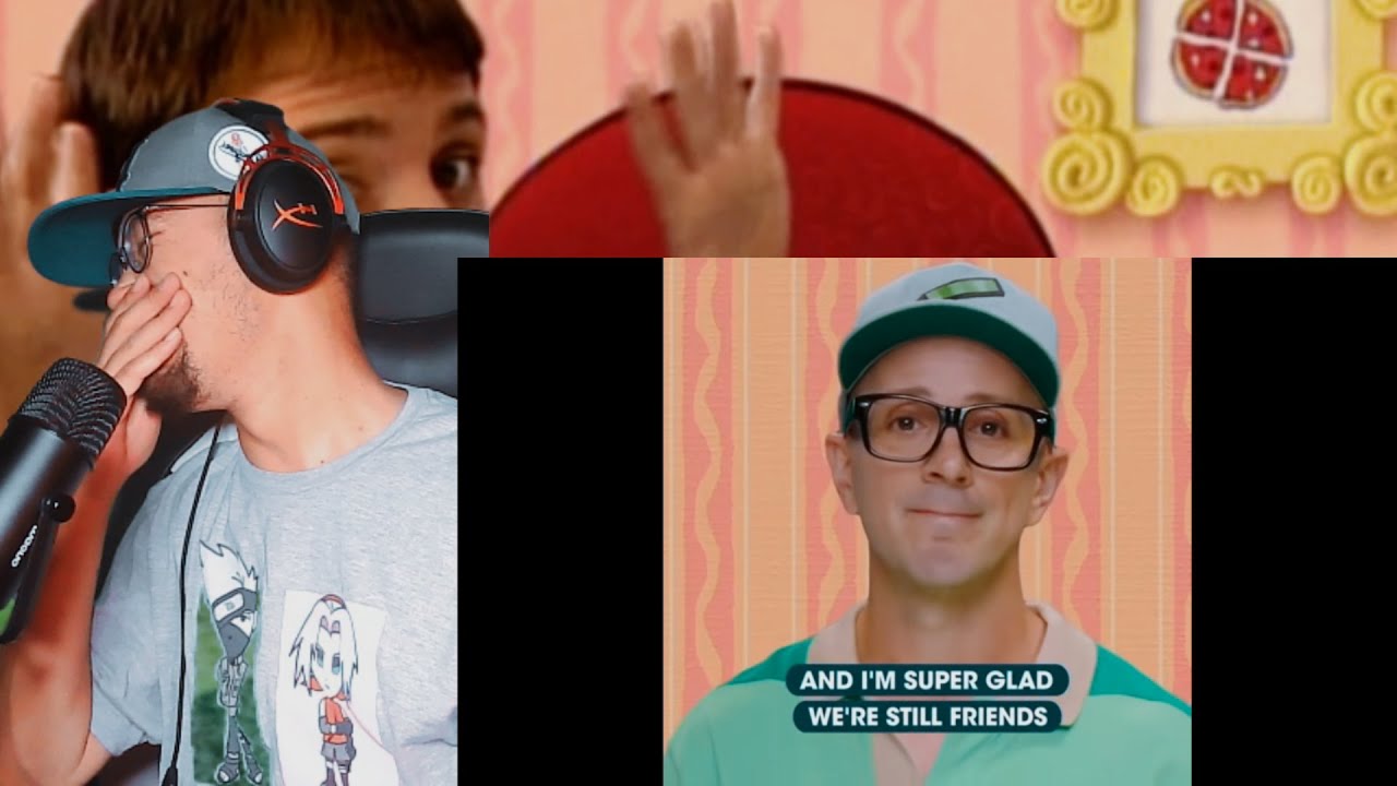 Blue's Clues: A message from Steve!!!! I CANT HOLD BACK THE TEARS!!!!
