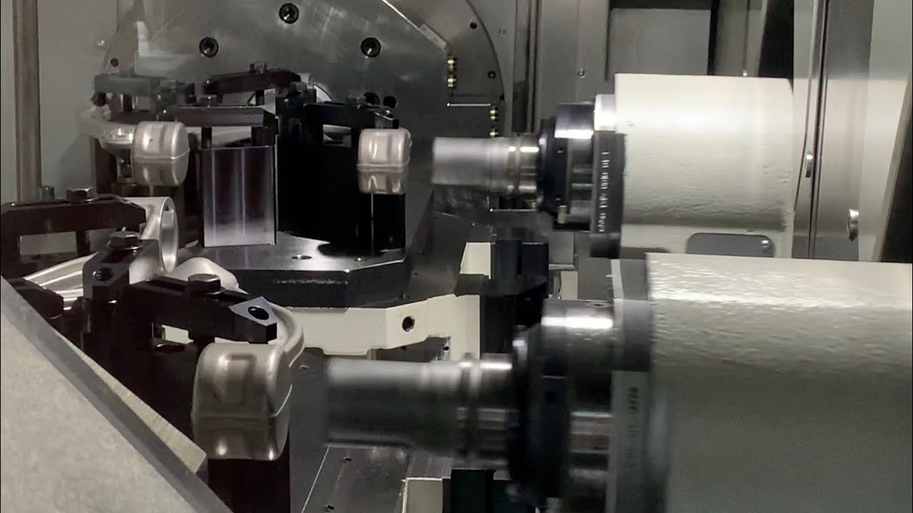 Amazing Dual Spindle 5 Axis by GROB | CNC Machining | #EMO2019