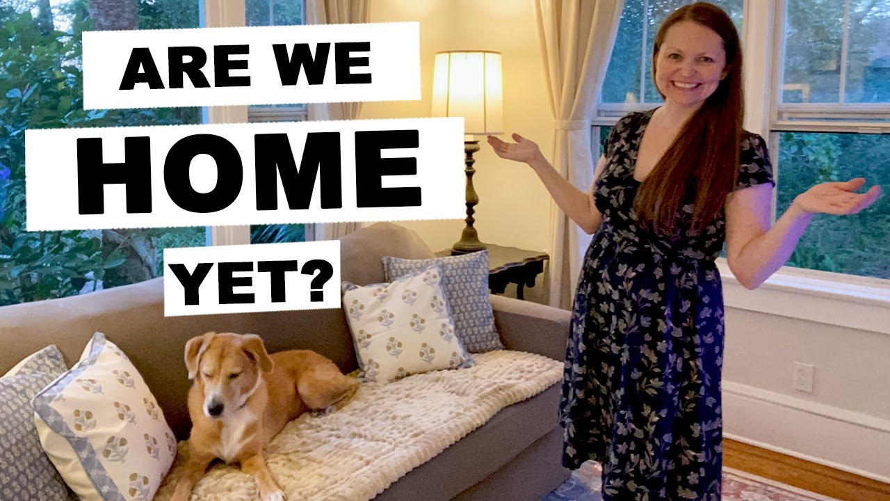 PARLOR TRANSFORMATION! Moving into our House & Decorating Our Family Room (Before & After) Ep 74