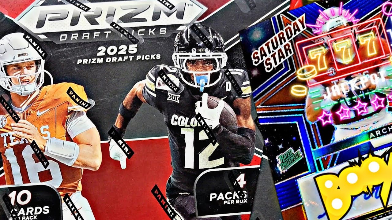 2025 Panini Prizm Draft Picks Hobby Box | Nasty Case Hit!!!