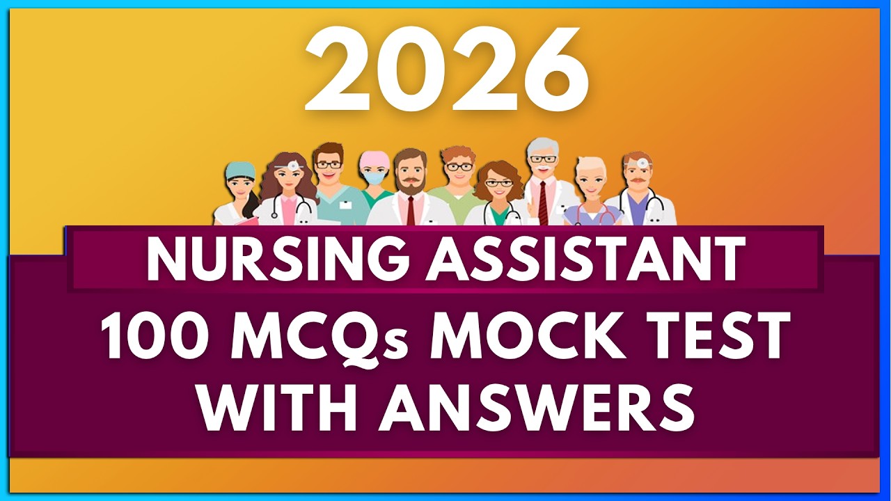 NURSING ASSISTANT NURSE AIDE PROMETRIC EXAM 2026 MOCK TEST - 02 | MIHIRAA