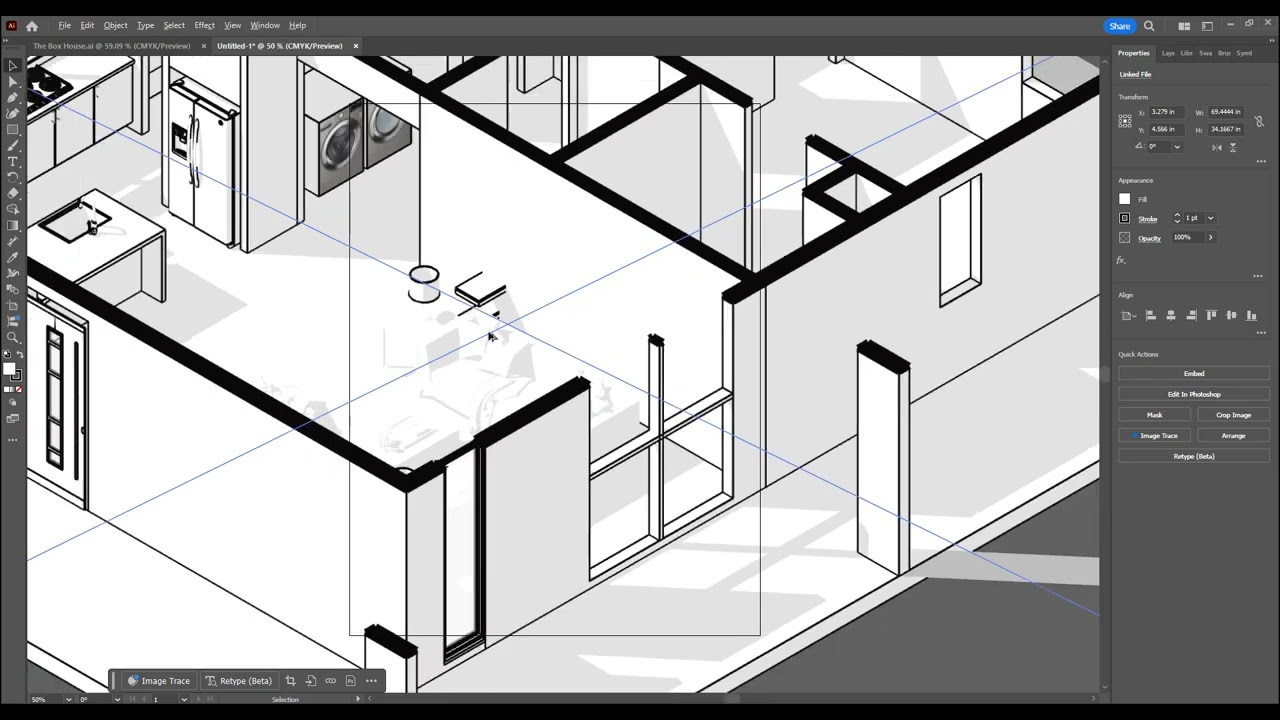 From SketchUp to Adobe Illustrator: Designing Architectural Presentation Boards
