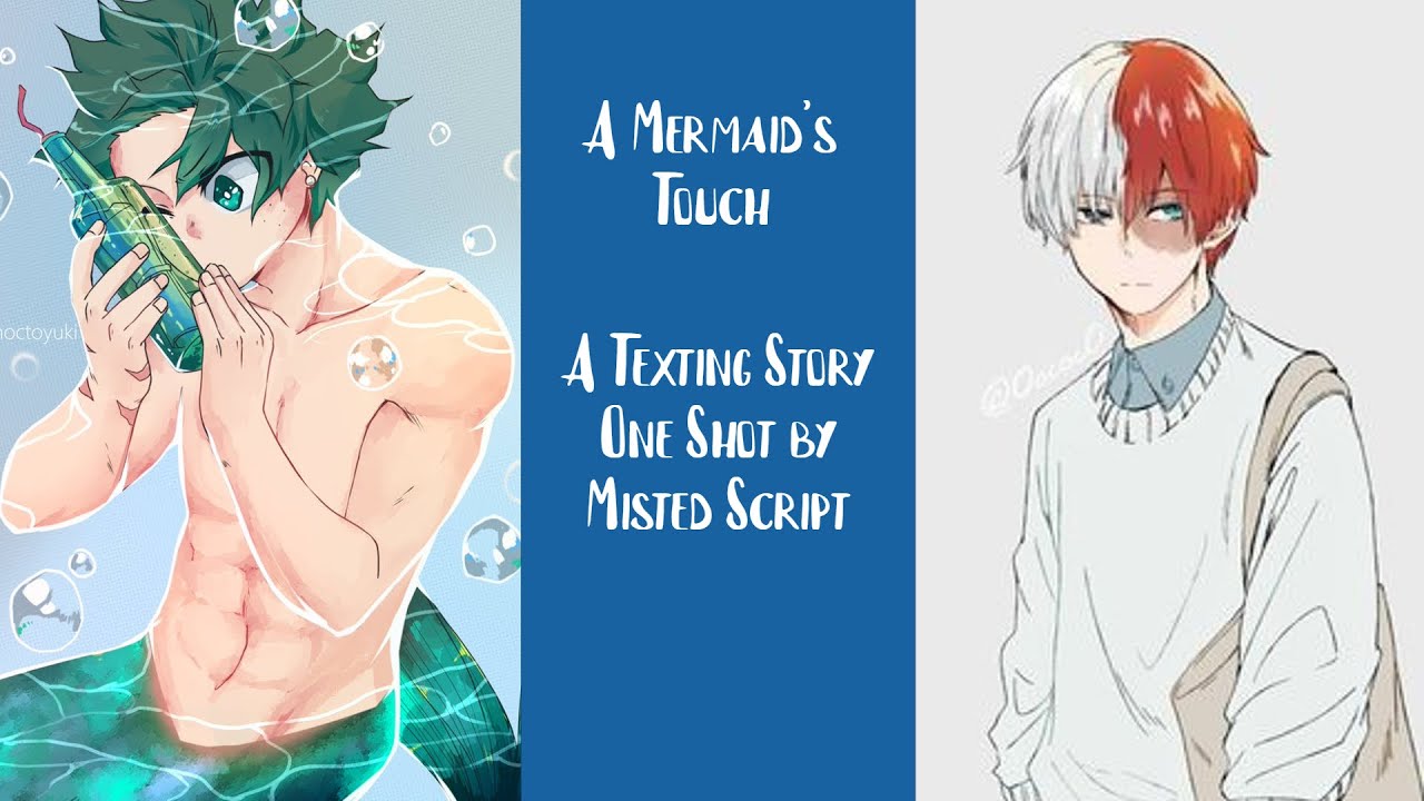 A Mermaid's Touch // TodoDeku // Oneshot